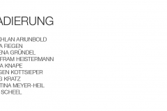 15.04.16 - 19.08.16: Kottsieper - Radierung