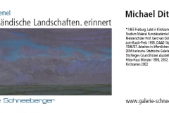 05.12.2009 - 08.01.2010: Michael Ditteney - Niederländische Landschaften. erinnert