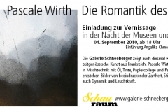 04.09.2010 - 10.10.2010: Pascale Wirth - Die Romantik des Lichts